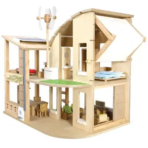 Plantoys - Jouets Bois - Maison Ecologique Meublée pas cher