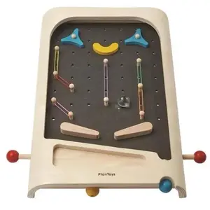 Jeu en bois Plantoys Mon premier flipper pas cher
