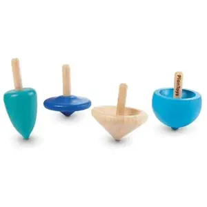 Plan Toys TOLLETJES (6/PACK) - TOUPIES (6/PACK) pas cher