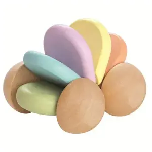 Jouet en bois Plan Toys La Voiture de bébé Pastel pas cher
