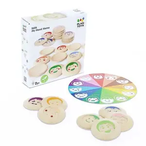 Plan Toys Mémo Des Émotions En Bois - Plan Toys pas cher