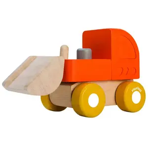 PlanToys Plan Toys houten Bulldozer pas cher