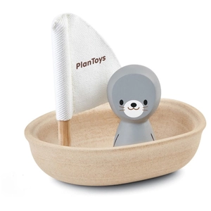 PlanToys Jouet en bois Plan Toys Bateau Phoque pas cher