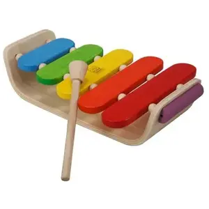 Plantoys - Jouets en bois - Xylophone ovale pas cher