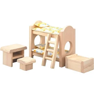 Plan Toys Chambre des enfants en bois naturel pas cher