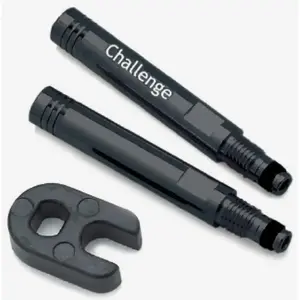 Challenge - Ventielverlenger Set 41.5MM Zwart 2 Stuks pas cher