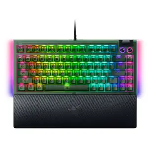 Razer BlackWidow V4 75% - Mechanisch Gaming Toetsenbord - RGB - Qwerty - Phantom Green Edition