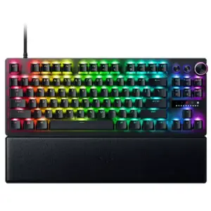 Razer Huntsman V3 Pro Tenkyless - Clavier Optique Analogique TKL pour ESport - Tire Rapide (Presse Rapide, Réglages Intégrés Rapides, Volant Numérique Multifonction) Disposition SE | Noir pas cher