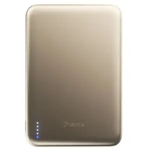 Batterie Externe MagSafe SolidSafe Air 5000mAh Qi2 15W Finition Titane BMX Dorée pas cher