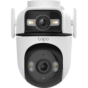 TP-Link Tapo C545D Dual Outdoor Security Camera, Caméra réseau, Blanc pas cher