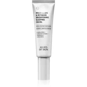 Allies of Skin Multi Acids & Retinoid Brightening Sleeping Facial 48ml pas cher