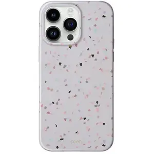 UNIQ - Coehl - Terrazzo iPhone - 14 - Pro - 6.1 - hoesje - zand/zandst... pas cher