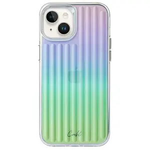 UNIQ Coehl Linear Back Cover hoesje voor Apple iPhone 14 - Opaal/Glanz... pas cher