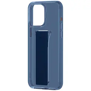 UNIQ hoesje Heldro Mount met standaard iPhone 15 Pro 6.1" blauw/ultama... pas cher