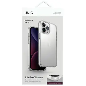 UNIQ - LifePro - Xtreme case iPhone - 15 - Pro - Max - 6.7 - transpara... pas cher