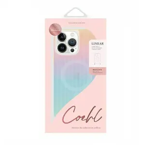 Uniq étui Coehl Linear iPhone 16 6.1" Magnetic Charging opal/iridescen... pas cher