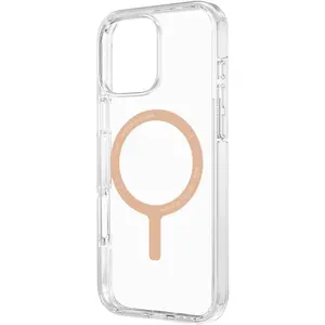 Uniq Clario Hoesje Voor Iphone 16 Pro Max Goud Voor Magsafe Opladen pas cher