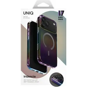 Uniq Coque De Téléphone Iridescia Magclick Charging Iphone 17 Pro Max pas cher