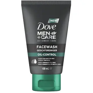 Dove Men+Care Oil Control Nettoyant pour le visage pour homme Protège la peau et réduit la brillance de la peau et minimise les pores, sans graisser, 1 x 100 ml pas cher