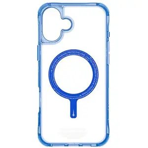 Skinarma case Saido iPhone 16 6.1" Magnetic Charging blue (Apple iPhon... pas cher