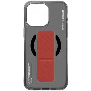 Skinarma case Axon iPhone 16 Pro Max 6.9" Magnetic Charging + Grip Stand black (Apple iPhone 16 Pro Max), Coque pour téléphone portable, Noir pas cher