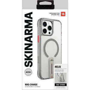 Skinarma Case Helix for iPhone 16 Pro Magnetic Charging 360 Rotating S... pas cher