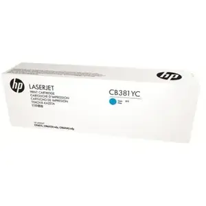 HEWLETT-PACKARD HP CB381YC - cyan - originale - LaserJet - cartouche d... pas cher