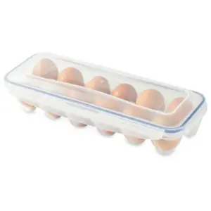 ISI - lock&lock Eierbox für 12 Eier 32,5x12,5x8cm pas cher