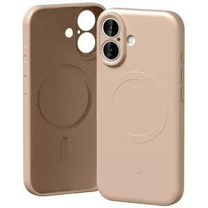 Mercury Semi-Silicone MagSafe Case for iPhone 17 Pink Sand (Apple iPho... pas cher