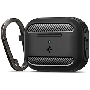 Spigen Armure durcie AirPods Pro 3, Étui pour écouteurs + casque, Noir pas cher
