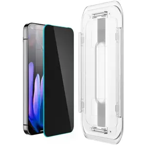 Spigen GLAS.tR EZ Fit - Protection d'écran pour téléphone portable - verre - avec filtre de confidentialité - confidentialité - pour Google Pixel 9, 9 Pro pas cher