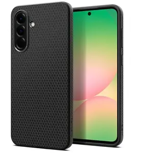 Spigen Hoesje geschikt voor Samsung Galaxy A56 - Liquid Air - Zwart pas cher