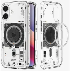 Spigen Coque De Téléphone Ultra Hybrid Mag Magsafe Iphone 17 pas cher