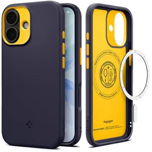 Spigen - Caseology Nano Pop MagSafe - iPhone 17 - Blueberry Navy (Appl... pas cher