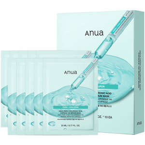 Anua PDRN Hyaluronic Acid Capsule 100 Serum Mask 23ml pas cher
