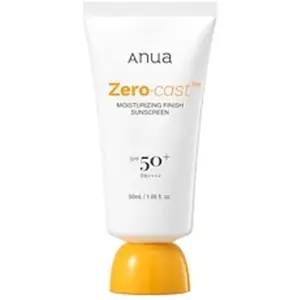 Anua, Crème solaire, Sonnenschutz SPF 50 Zero-Cast Moisturizing Finish Sonnenschutz 50 ml pas cher