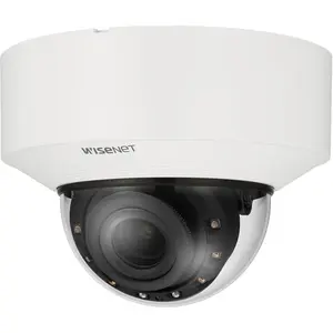 Hanwha Caméra dôme anti-vandalisme 4K AI IR (3840 x 2160 pixels), Camé... pas cher
