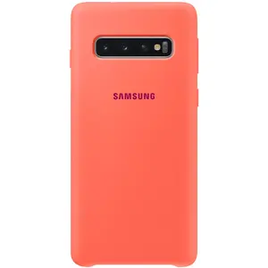 Samsung - Silicone Cover - Galaxy S10 - Roze pas cher