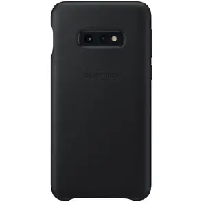 Coque en cuir Samsung Noir pour Galaxy S10e pas cher