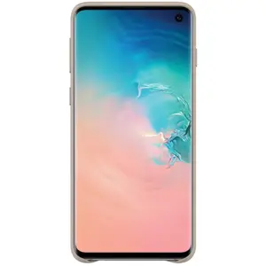 Comparateur de prix : Samsung Leren Backcover Hoesje - Geschikt voor Samsung Galaxy S10 - Grijs