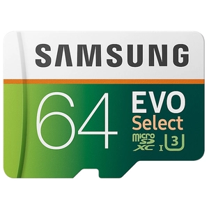 Samsung Mo de me64ga-UE Evo Select "microSDXC, 64 Go, Carte memoire MB... pas cher