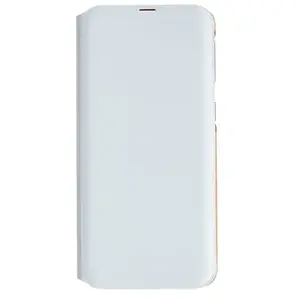 Comparateur de prix : Samsung Étui portefeuille pour Galaxy A40 - Blanc