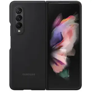 Samsung Silicone cover pour Galaxy Z Fold3 5G - Black pas cher