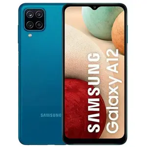 Samsung Galaxy A12 4 Go / 128 Go Bleu Double SIM Avec NFC SM-A127 pas cher