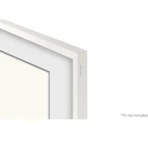 Samsung - The Frame (2021) 
- 65" Lijst - Wit- VG-SCFA65WTBXC pas cher