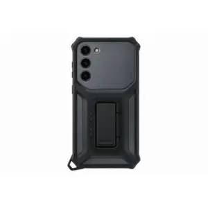 Samsung - Sam Silicone Grip Case f. Galaxy S23+ bk Black (EF-RS916CBEGWW) pas cher