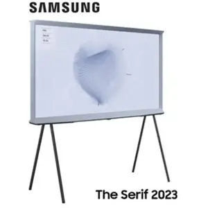 SAMSUNG TV QLED 4K 108 cm The Serif 4K Bleu 43'' 2023 TQ43LS01BHU pas cher