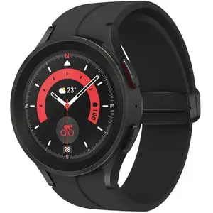 Samsung Galaxy Watch5 Pro 3,56 cm (1.4") Super AMOLED 45 mm Zwart GPS pas cher