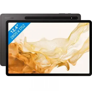 Samsung Galaxy Tab S8+ (5G, 12.40", 128 Go, Graphite), Tablette, Gris pas cher