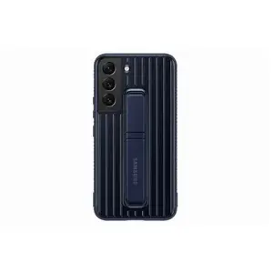 Coque renforcée Fonction stand pour Samsung Galaxy S22 Bleu marine pas cher